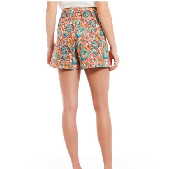 Antonio Melani Liberty Paisley Dawson Short Citron - Picture 2 of 5